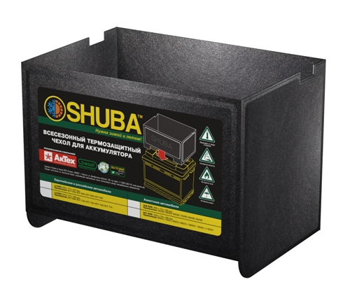 Всесезонный термозащитный чехол SHUBA для автомобильного аккумулятора